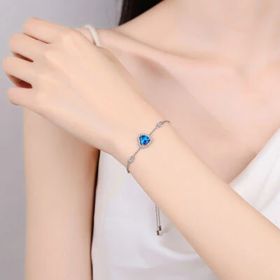 1 Carat Moissanite 925 Sterling Silver Bracelet - Image 5
