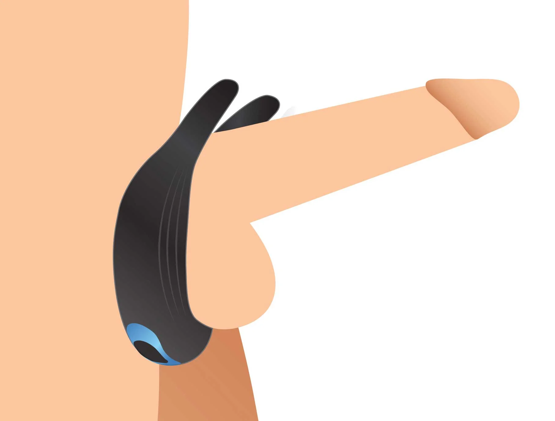 10x Dual Stim Silicone Cock Ring - Image 7
