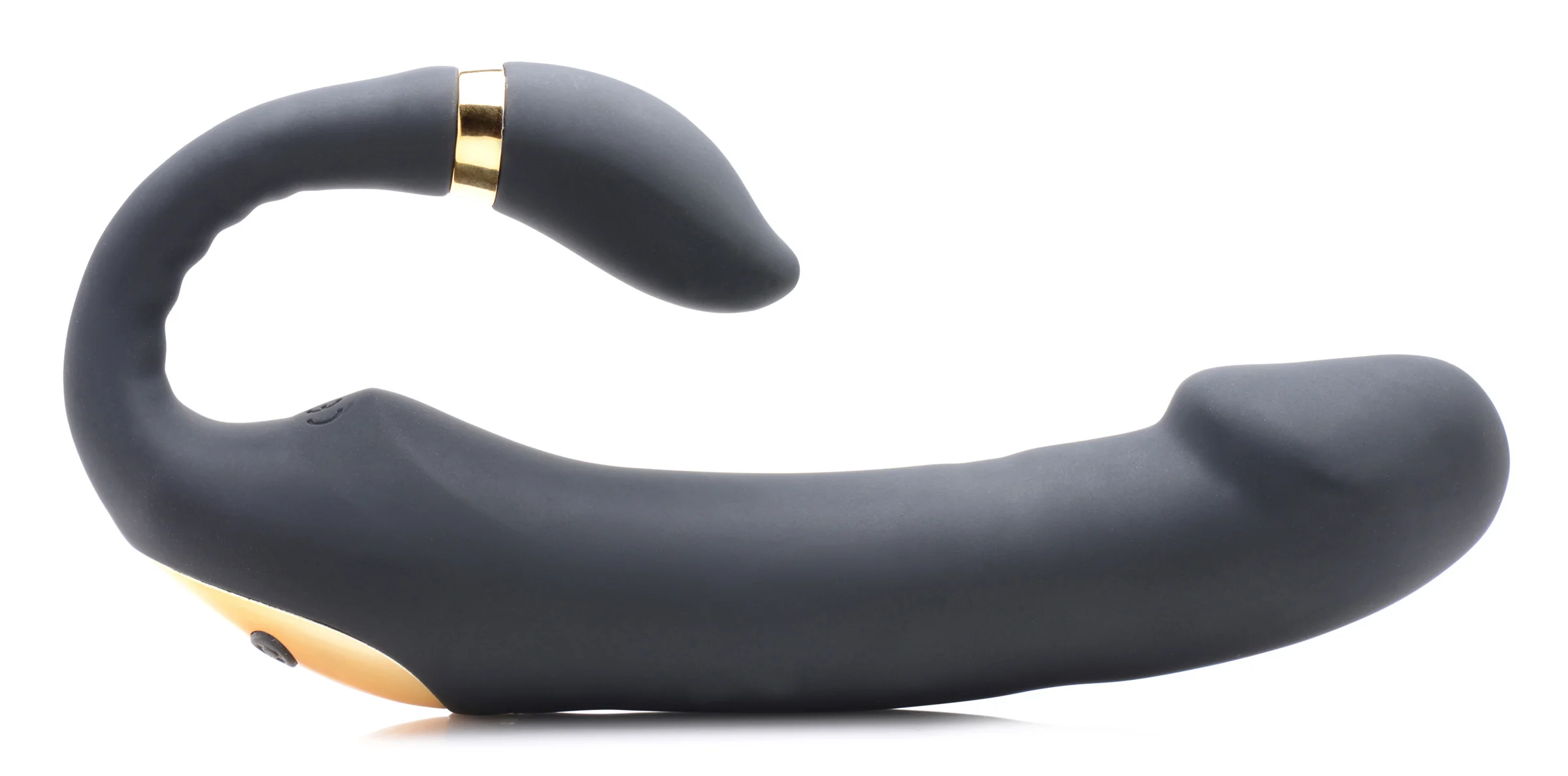 10x Pleasure Pose Come Hither Silicone Vibrator With Poseable Clit Stimulator - Image 5