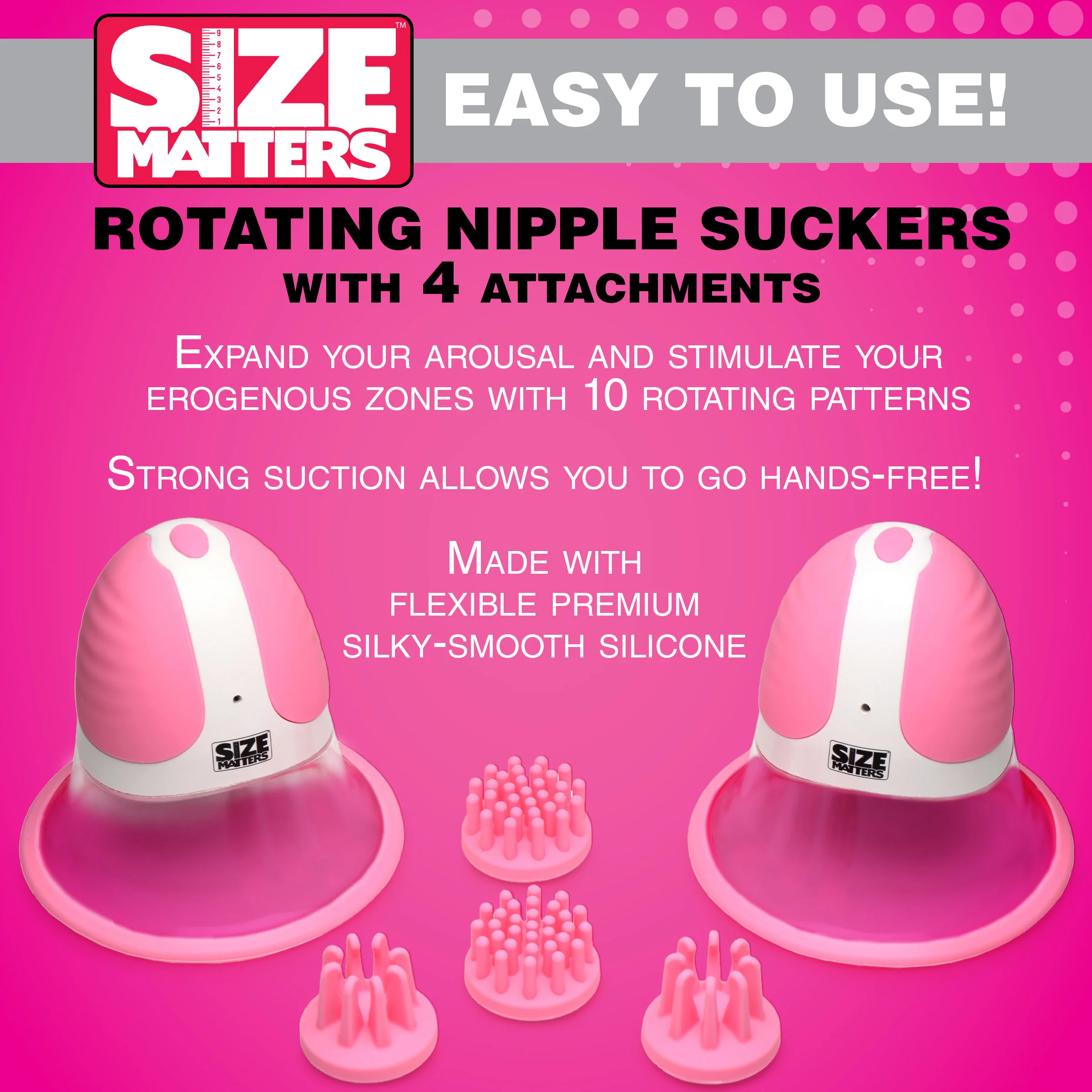 10x Rotating Nipple Suckers - Image 2