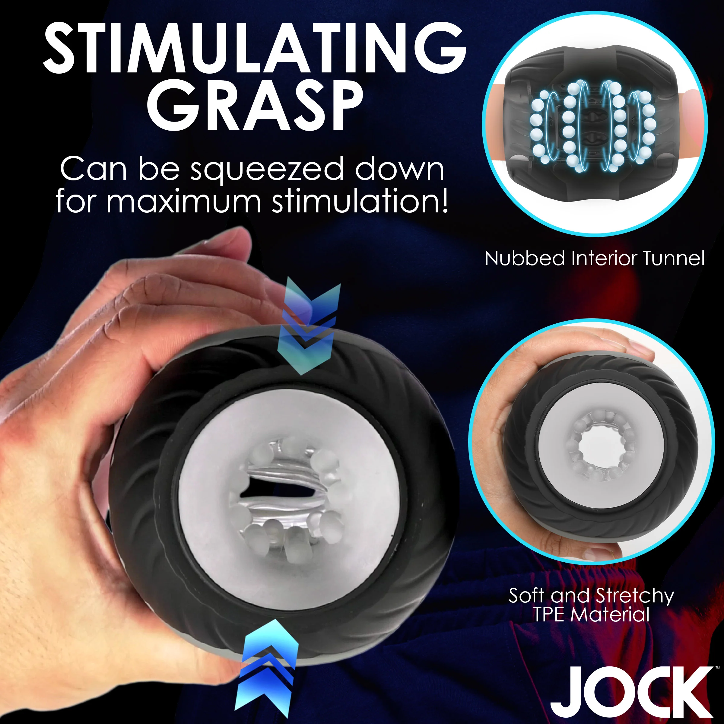 10x Vibrating & Squeezing Masturbator - Image 6