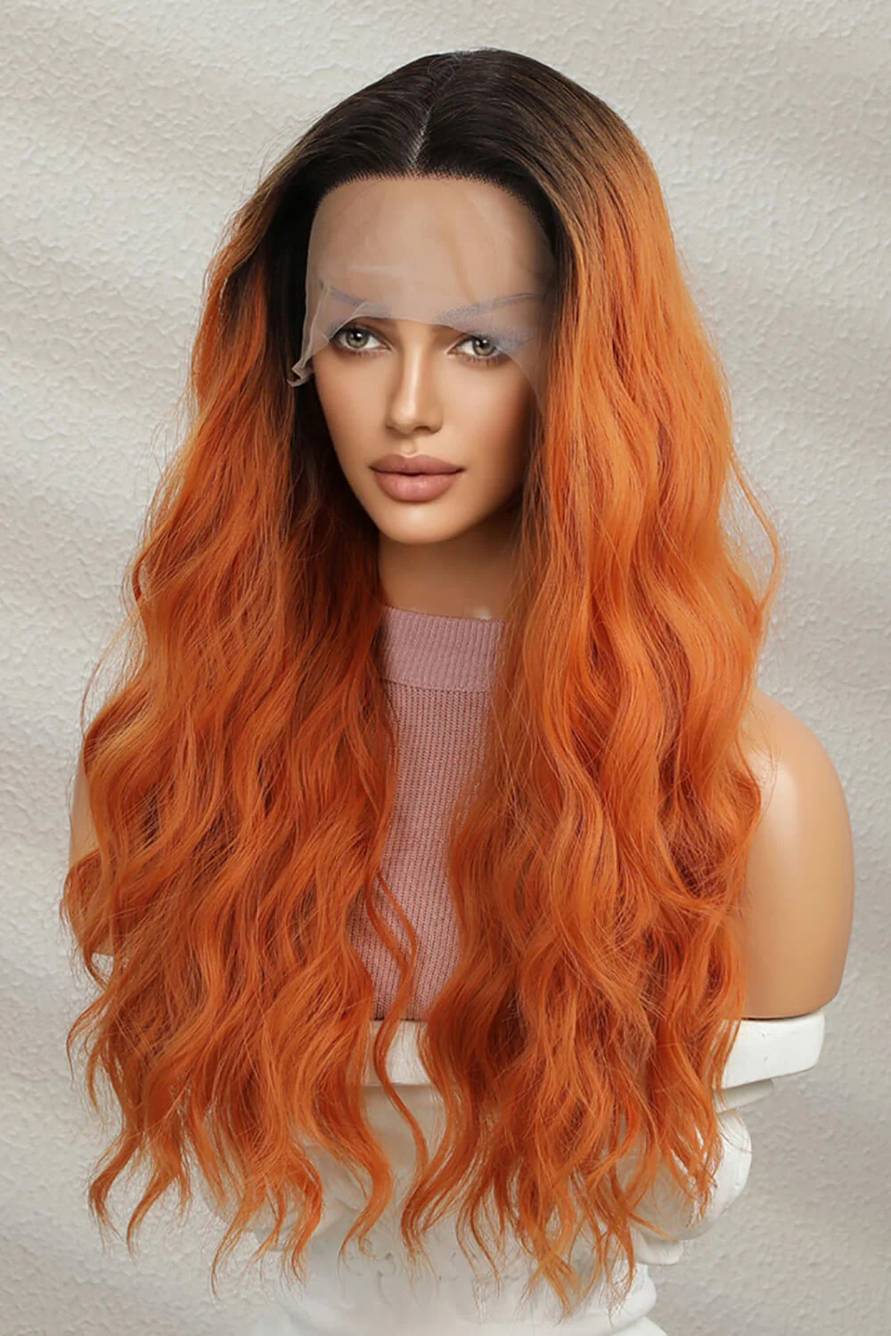 13*2" Lace Front Wigs Synthetic Long Wave 24" 150% Density - Image 3