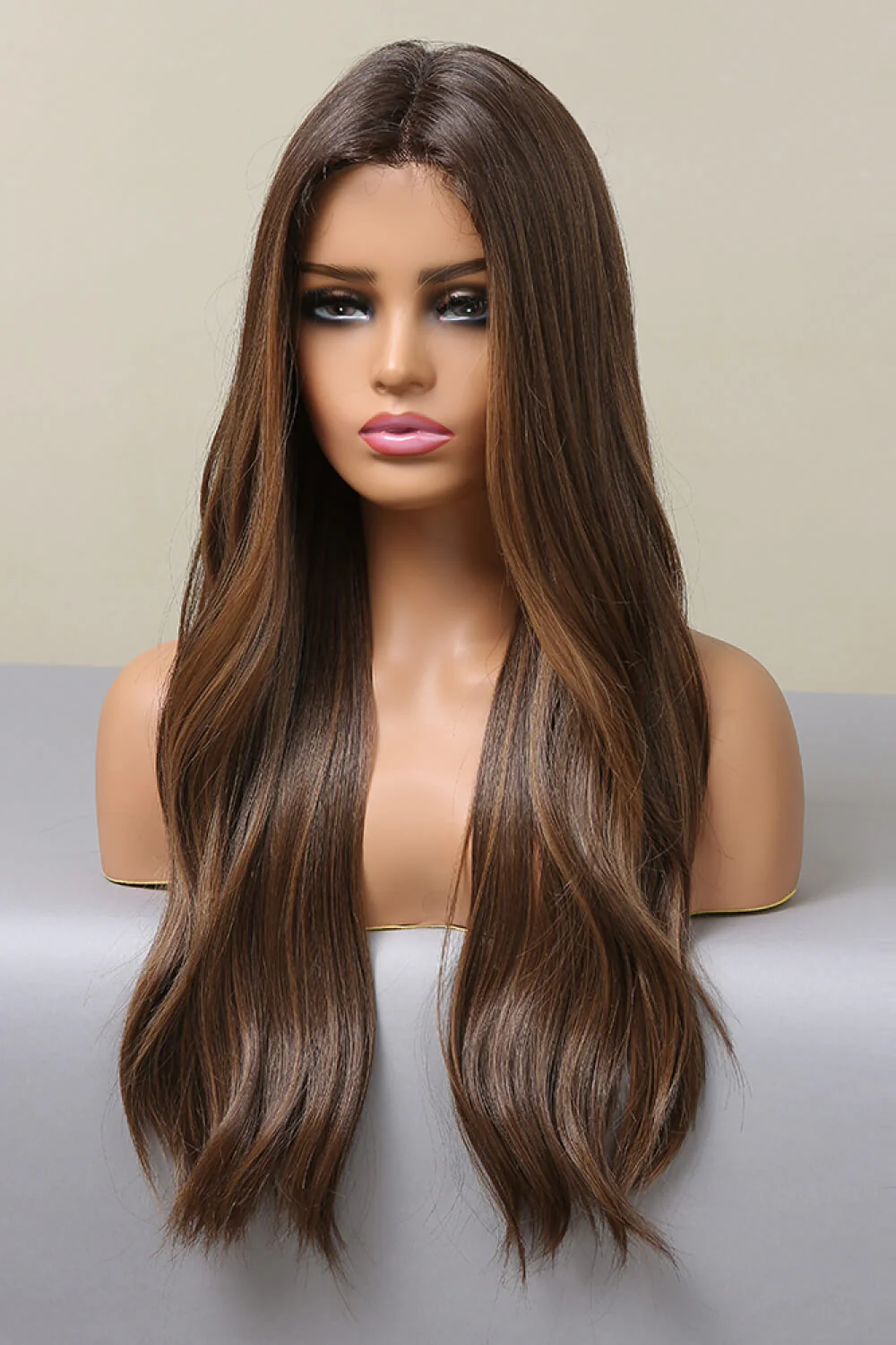13*2" Lace Front Wigs Synthetic Long Wave 26" Heat Safe 150% Density - Image 4