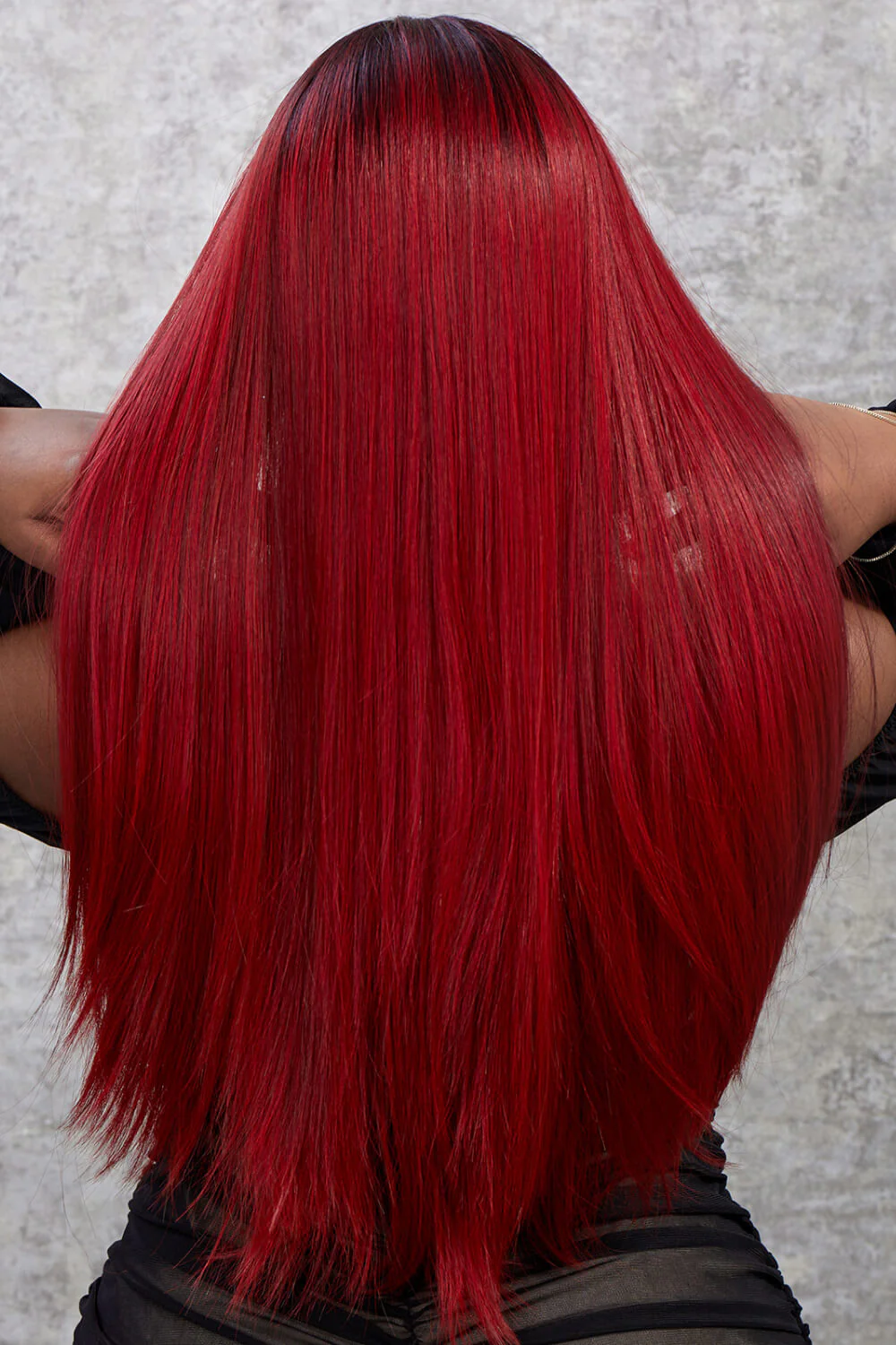 13*2" Lace Front Wigs Synthetic Straight 26" 150% Density - Image 2
