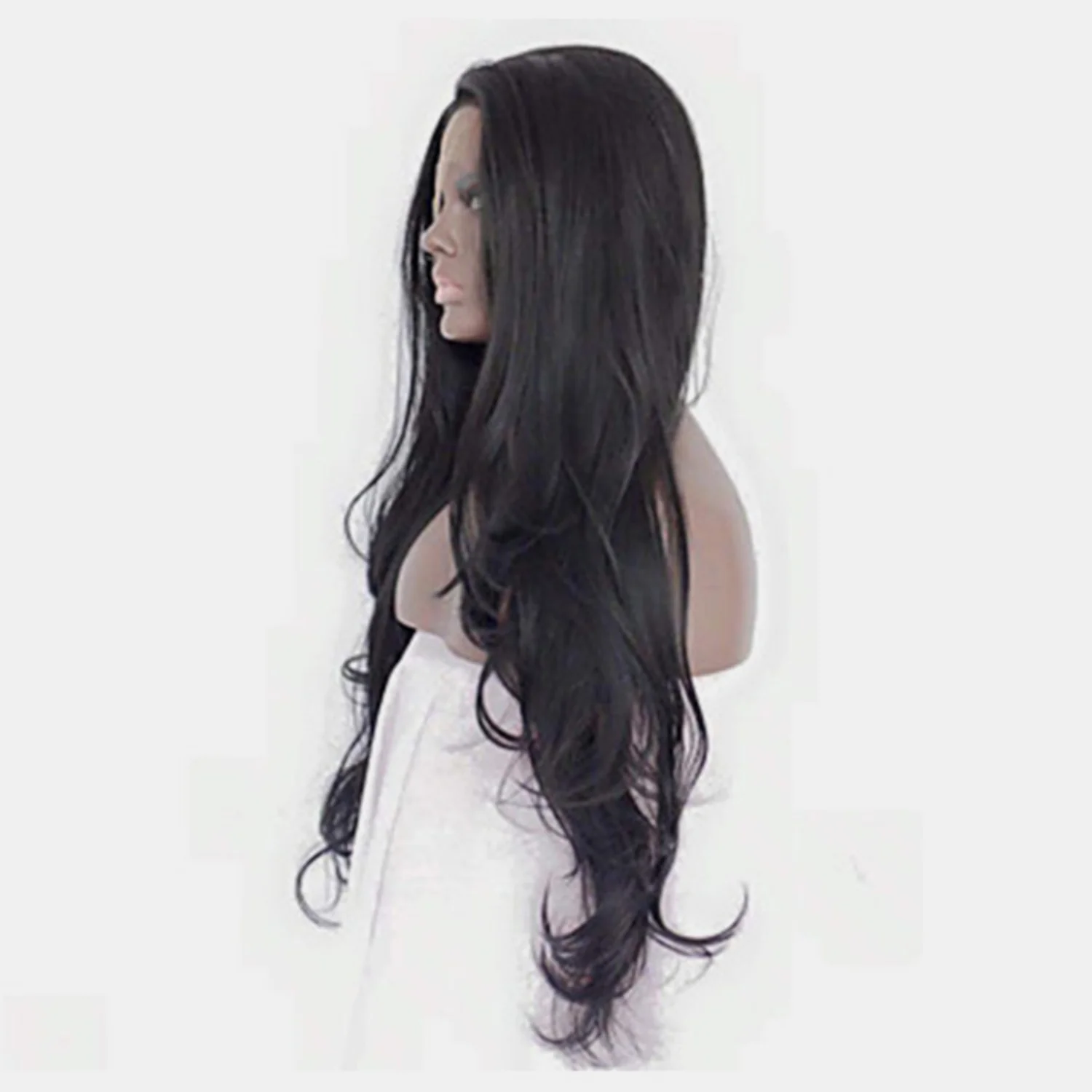 13*3" Lace Front Wigs Synthetic Long Wavy 24" 130% Density - Image 3