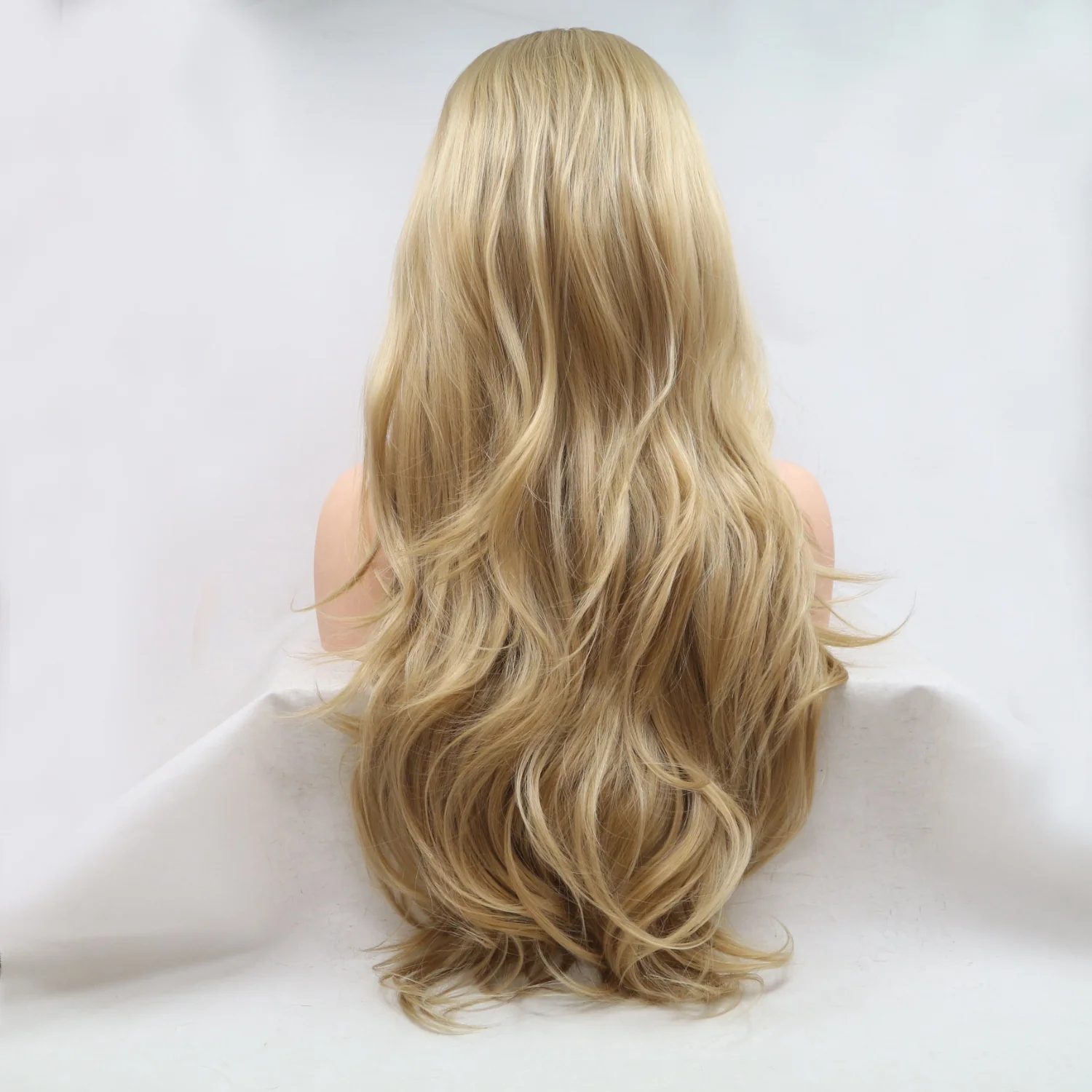 13*3" Lace Front Wigs Synthetic Long Wavy 24" 130% Density - Image 2
