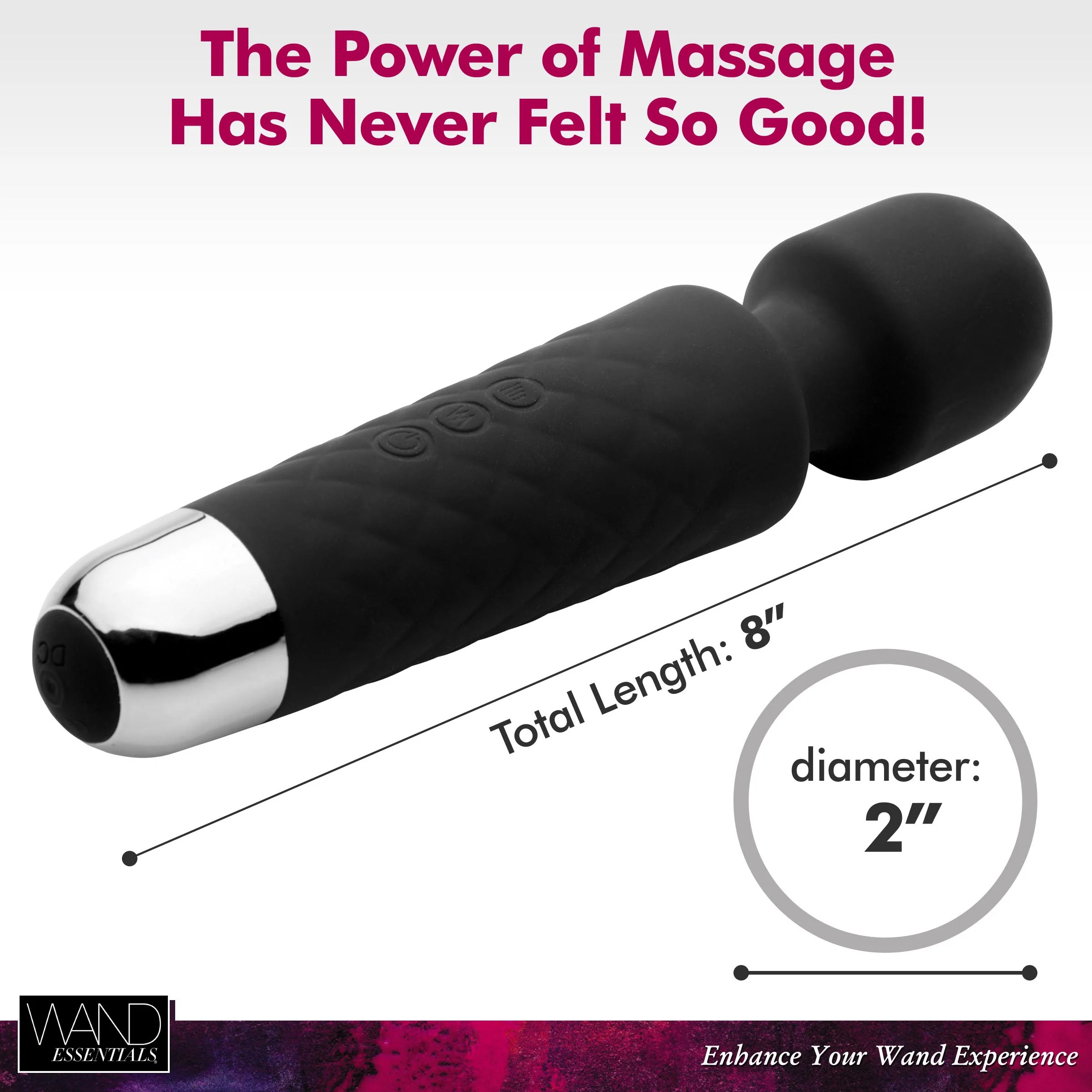18x Luxury Silicone Travel Wand - Image 2