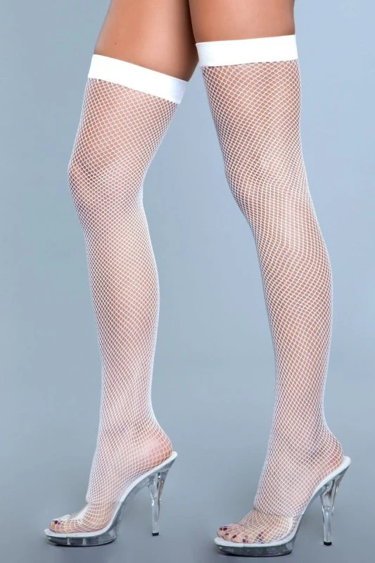1931 Nylon Fishnet Thigh Highs - Image 12