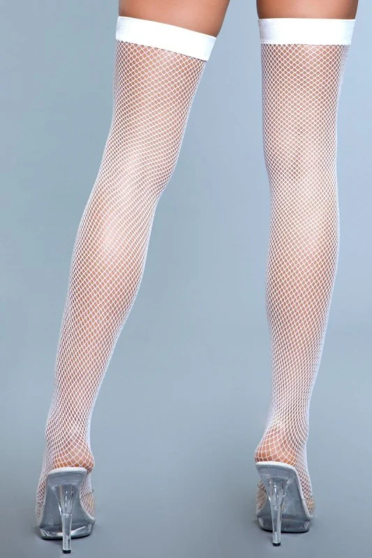 1931 Nylon Fishnet Thigh Highs - Image 13