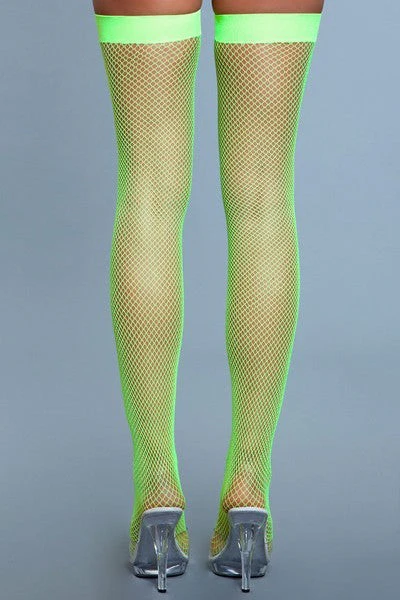 1931 Nylon Fishnet Thigh Highs - Image 18