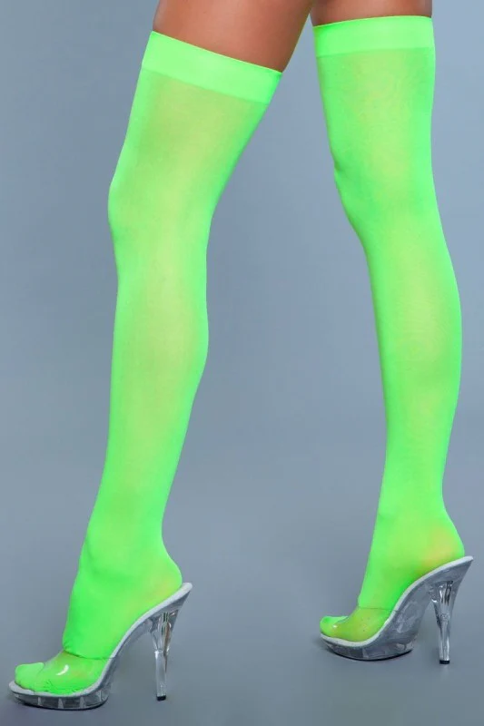 1932 Opaque Nylon Thigh Highs - Image 3