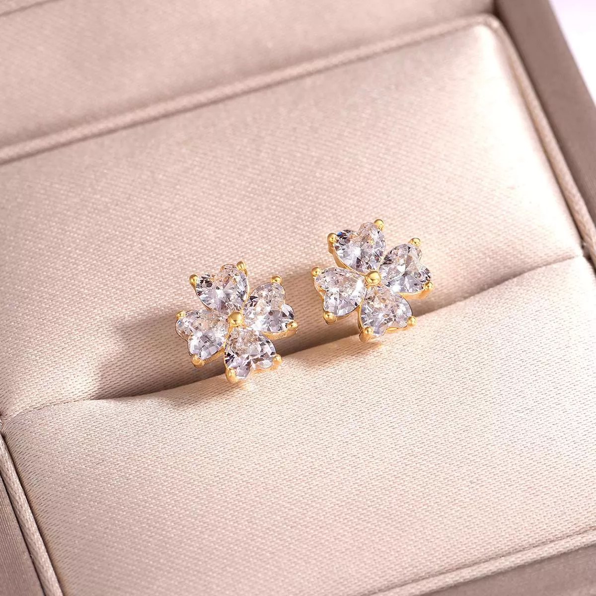 2.4 Carat Moissanite 925 Sterling Silver Stud Earrings - Image 4
