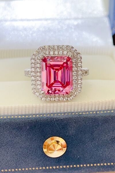 2 Carat Moissanite 925 Sterling Silver Ring - Image 4
