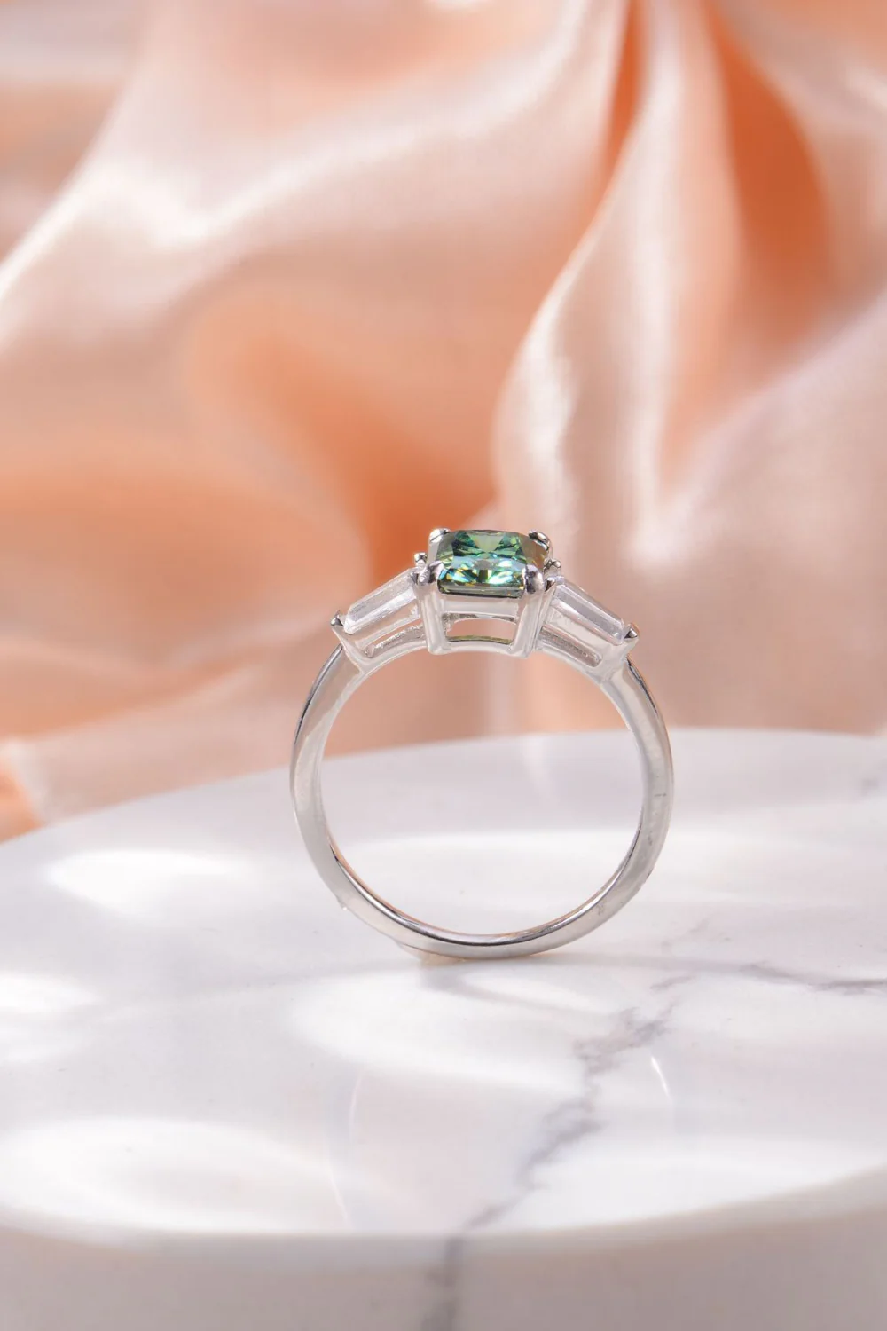 2 Carat Moissanite 925 Sterling Silver Ring - Image 5