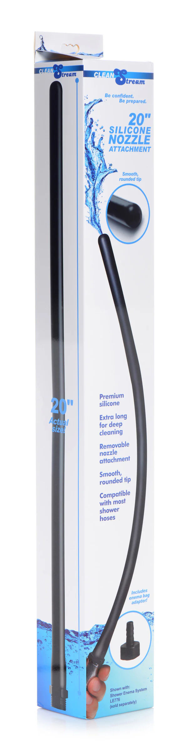 20 Inch Silicone Nozzle Enema Attachment - Image 5