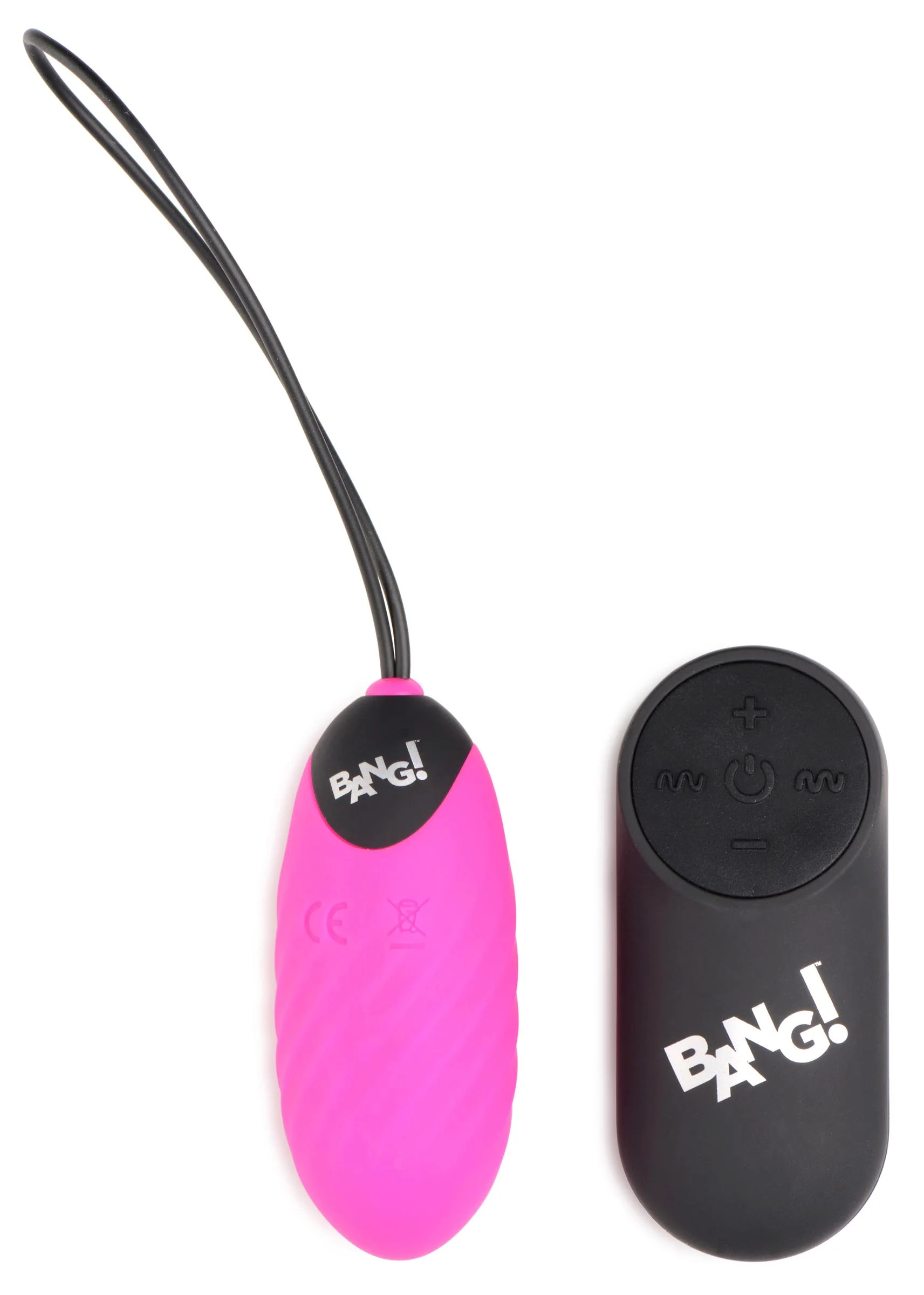 28x Swirl Silicone Vibrating Egg With Remote Control - Image 4