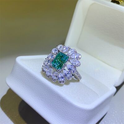 3 Carat Moissanite 925 Sterling Silver Ring - Image 2