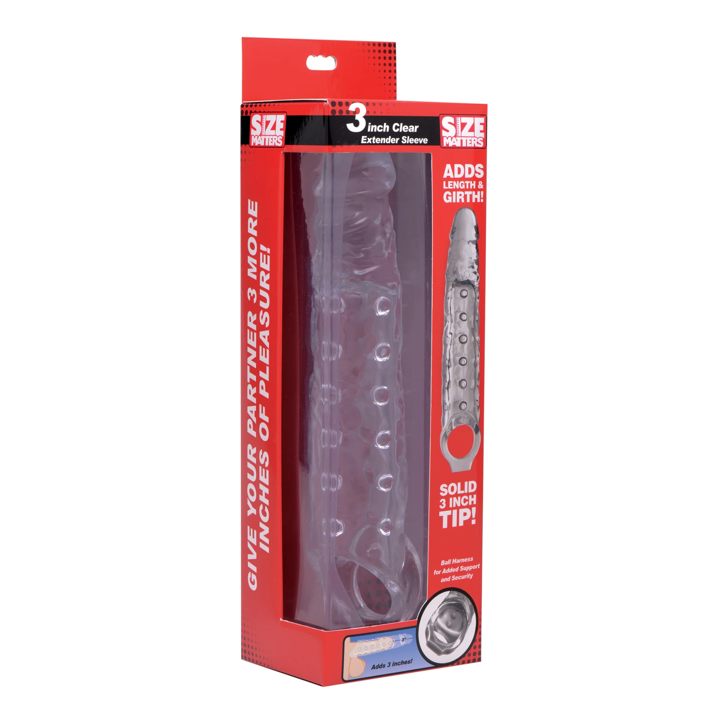 3 Inch Clear Extender Sleeve - Image 4