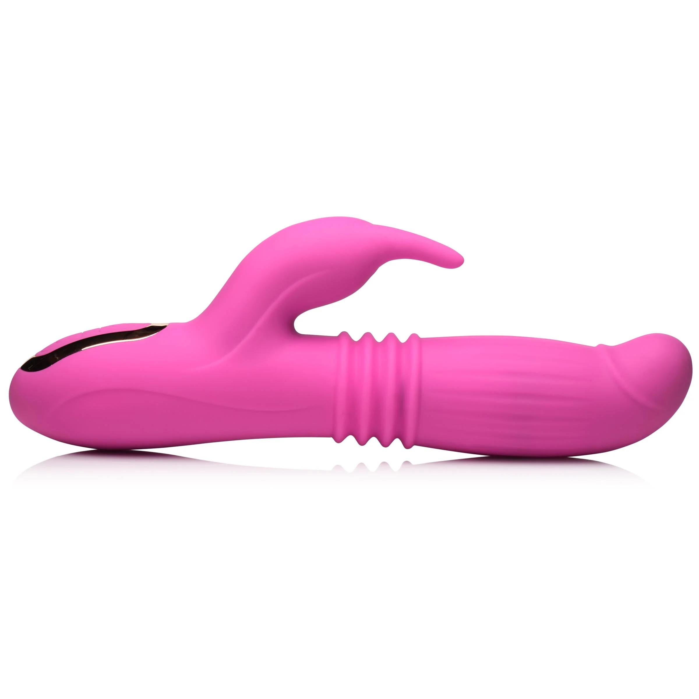 35x Lil Swell Thrusting And Swelling Silicone Rabbit Vibrator - Image 4