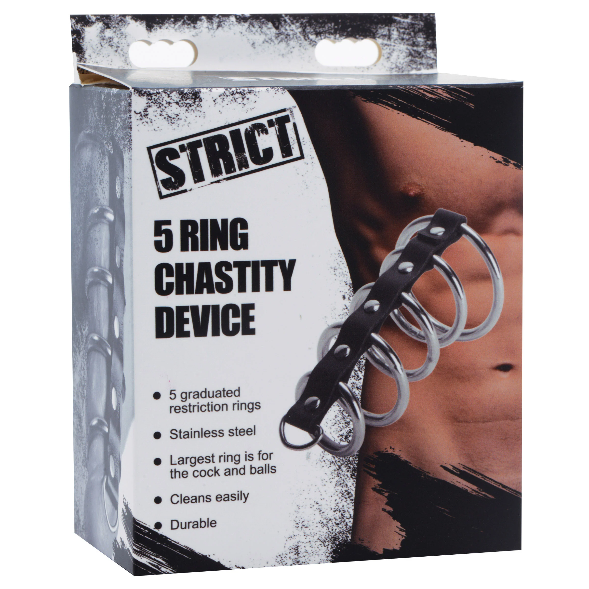 5 Ring Chastity Device - Image 2
