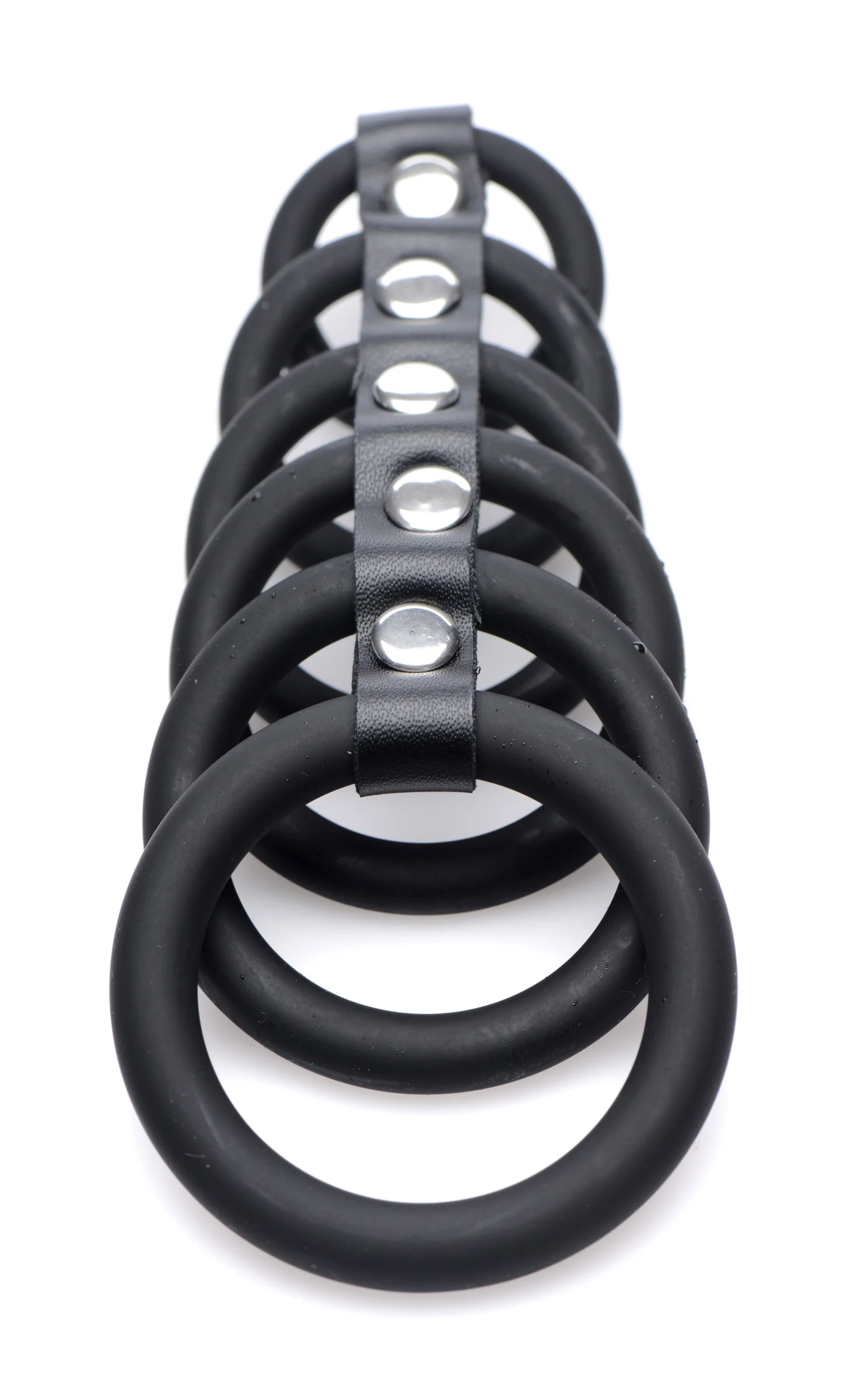 6 Ring Silicone Chastity Device - Image 6