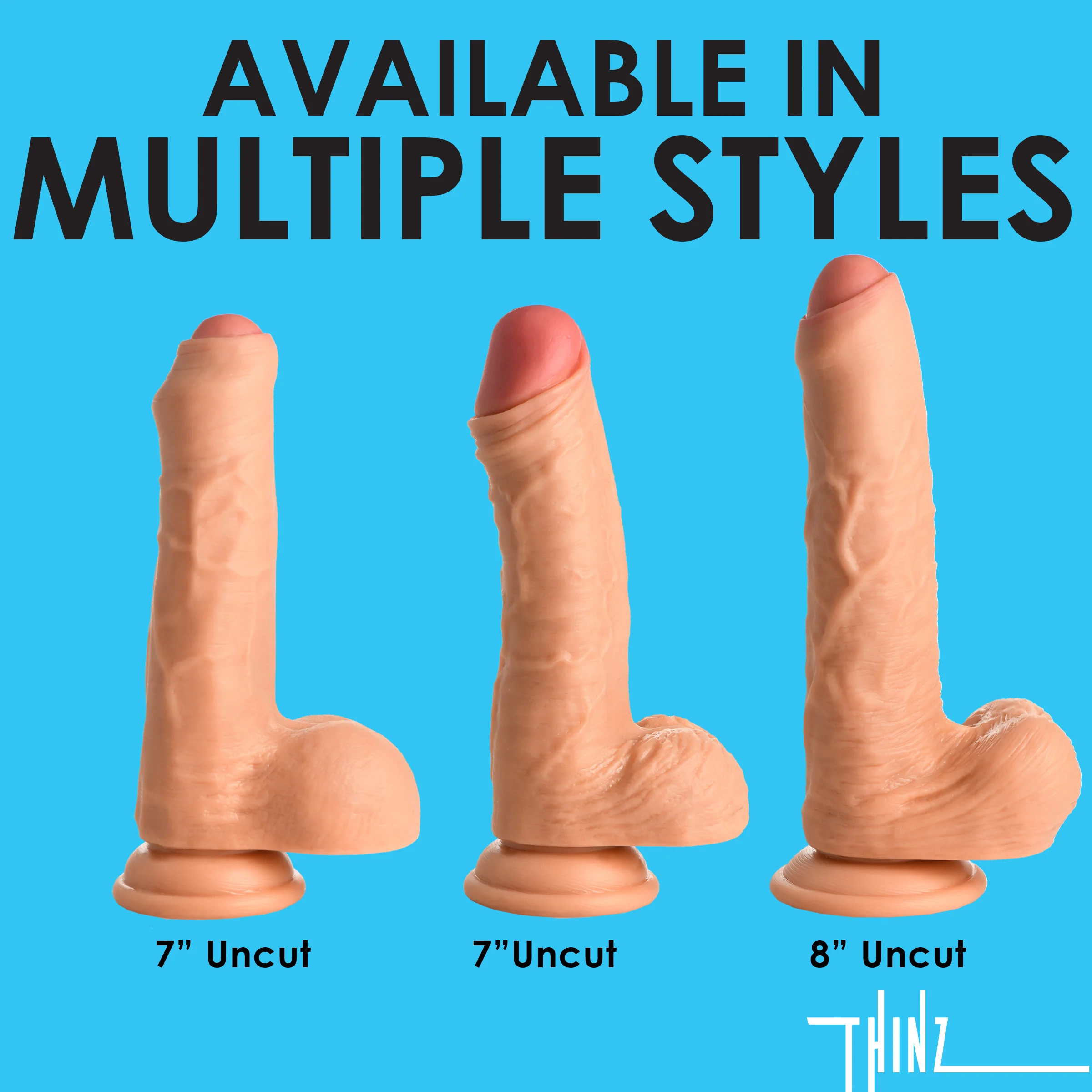 7 Inch Dildo With Foreskin - Image 3