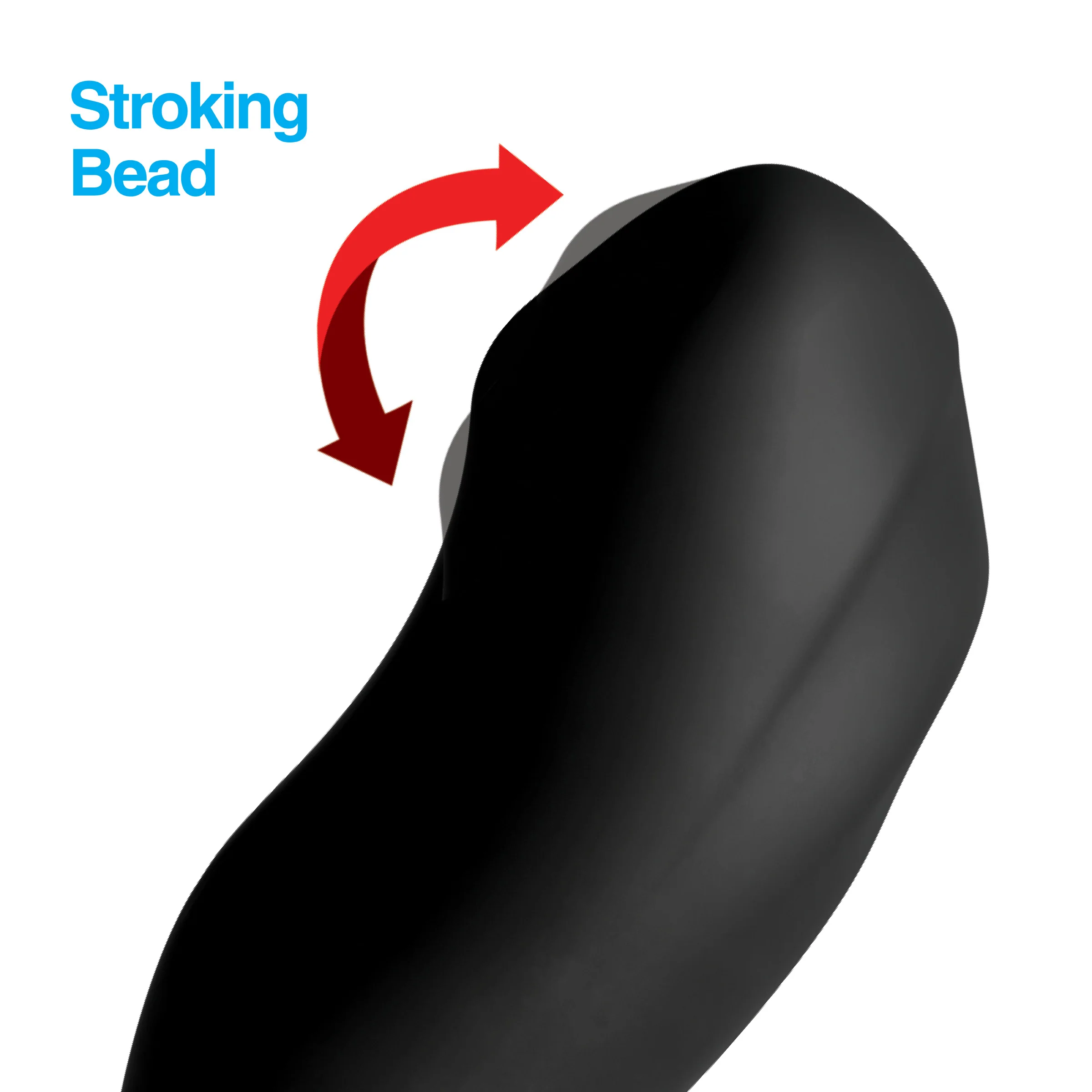 7x Bendable Prostate Stimulator With Stroking Bead - Image 4