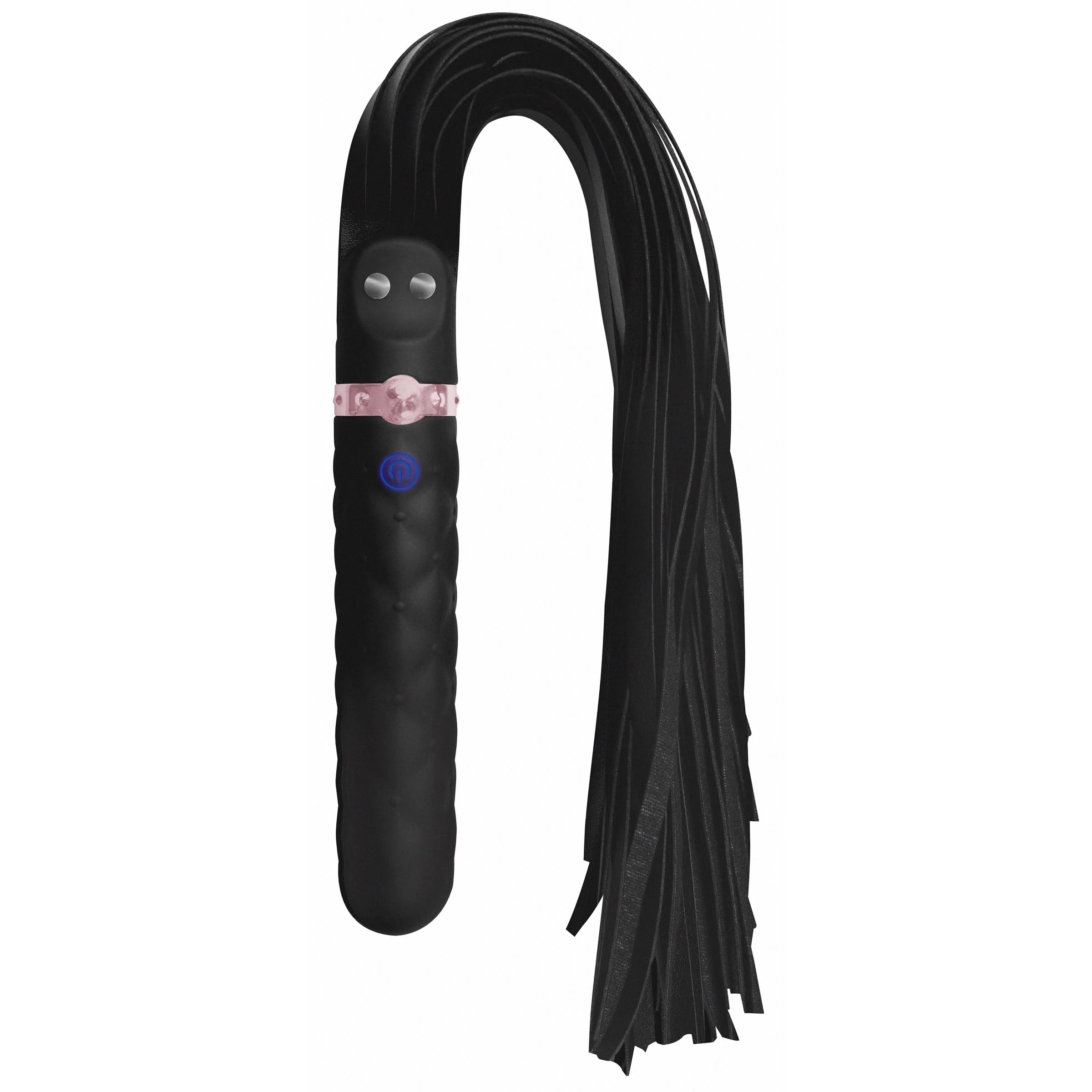 9x Vibrating Silicone Dildo Flogger - Image 16