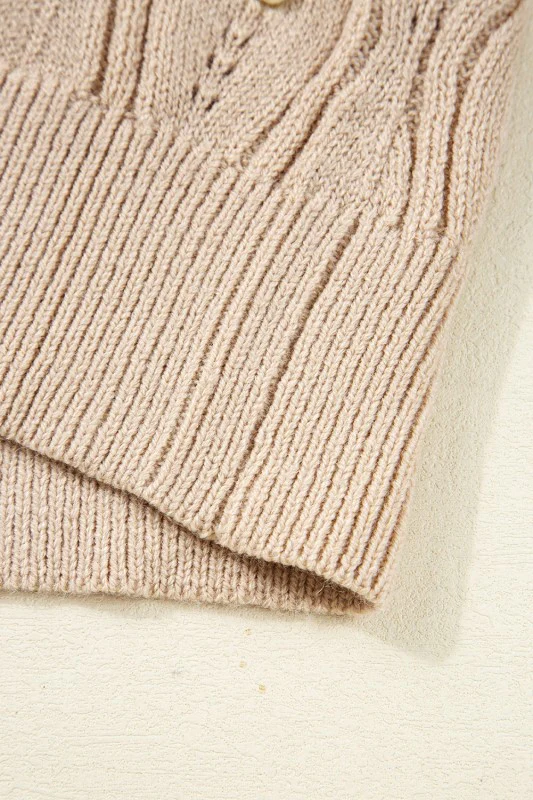 Abigail Lace Patchwork Sleeve Sweater - Image 8