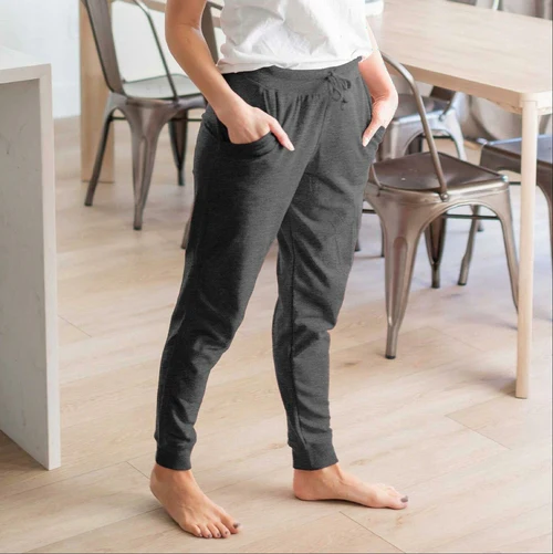 Active Pull-on French Terry Joggers - Image 12