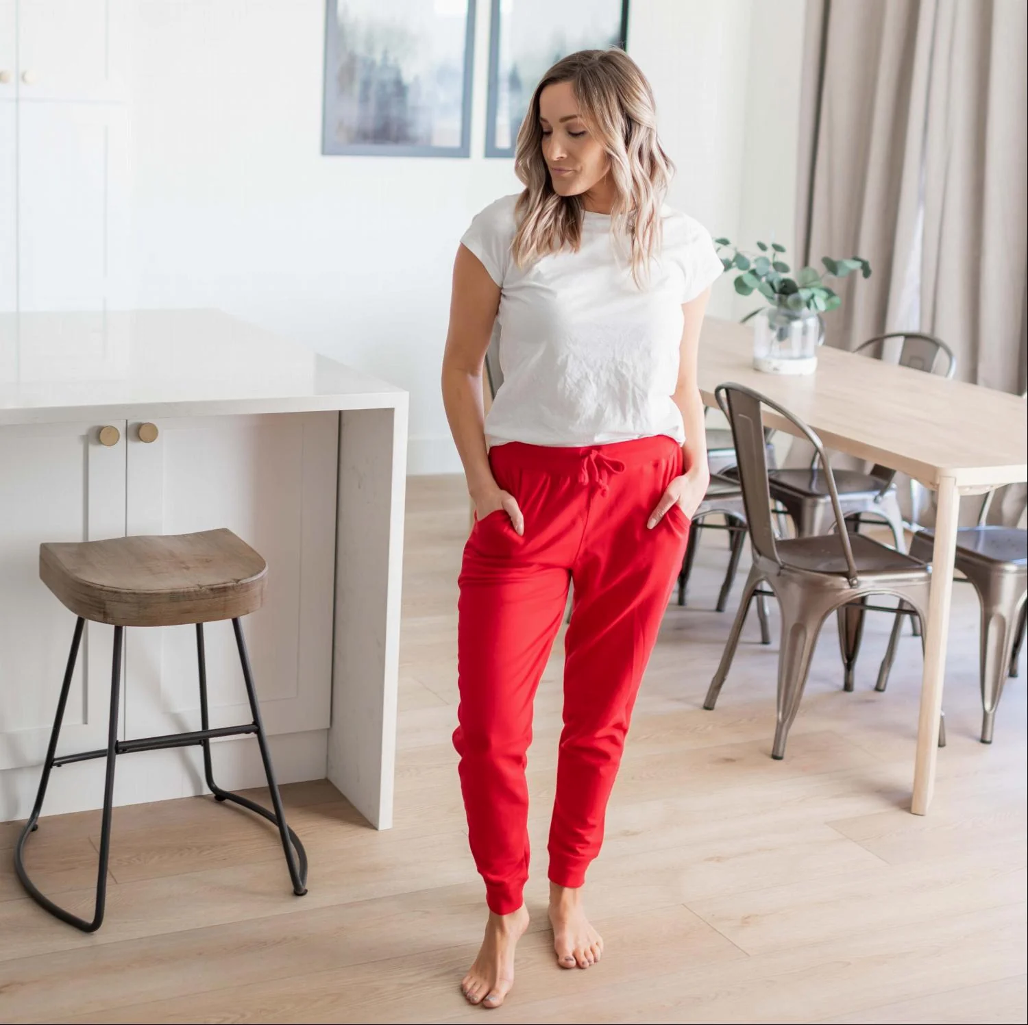 Active Pull-on French Terry Joggers - Image 5