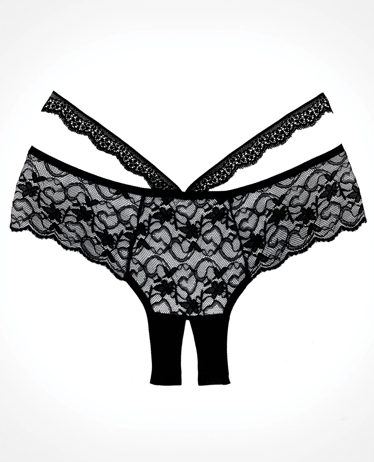 Adore Heartbreaker Panty Black O/S - Image 3