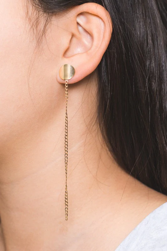 After Party Dangle Earrings | Gold - Image 2
