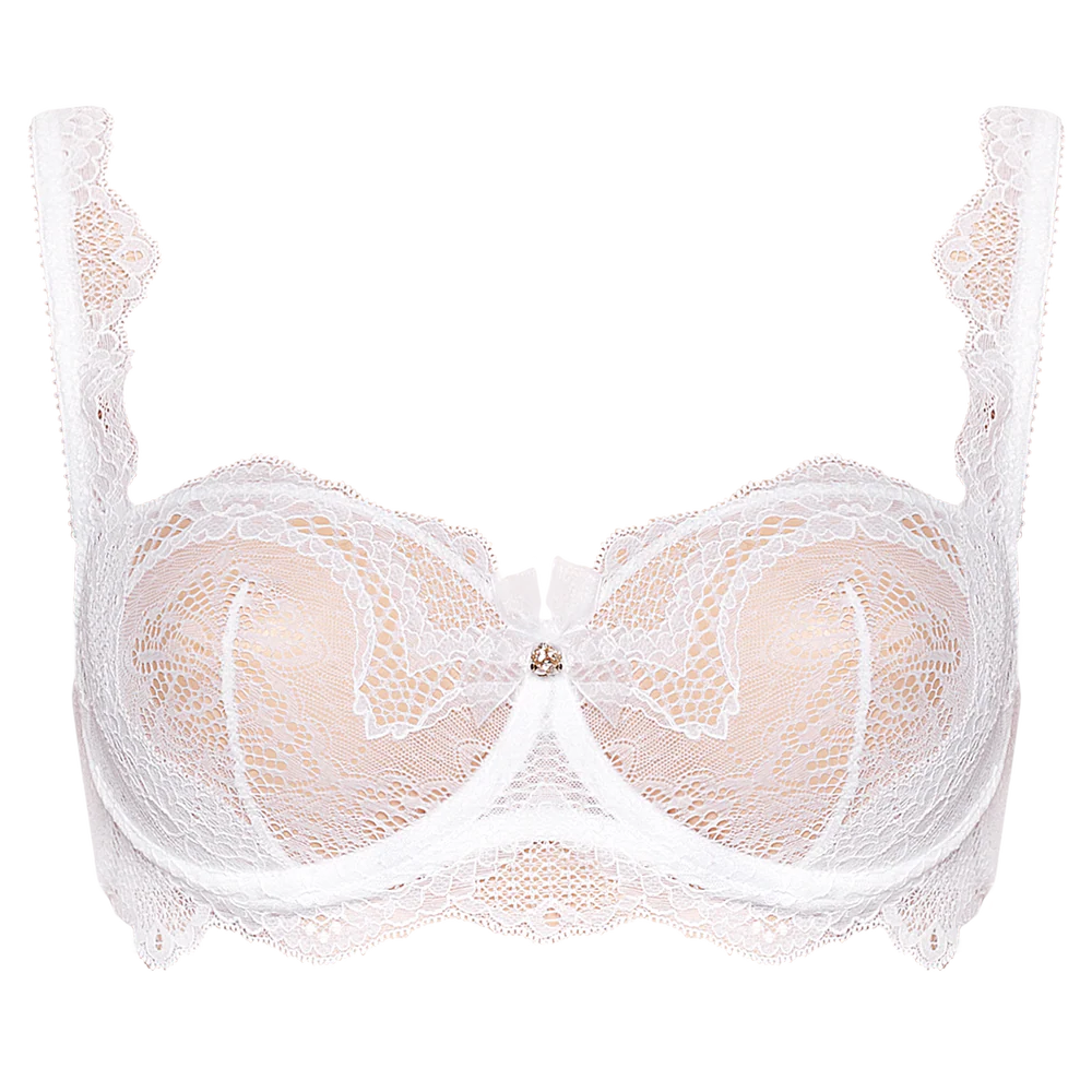 Sheer Lace Balconette Bra Ajour Aventine - Image 3