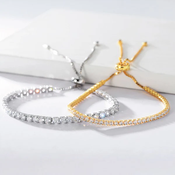 Alicia 18K Gold Plated Sterling Silver Bracelet - Image 2