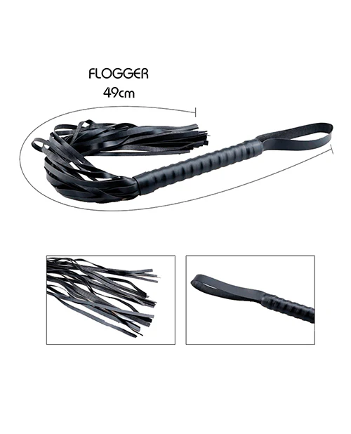 Alive Secret Desires 8 Pc Bdsm Kit - Black - Image 3