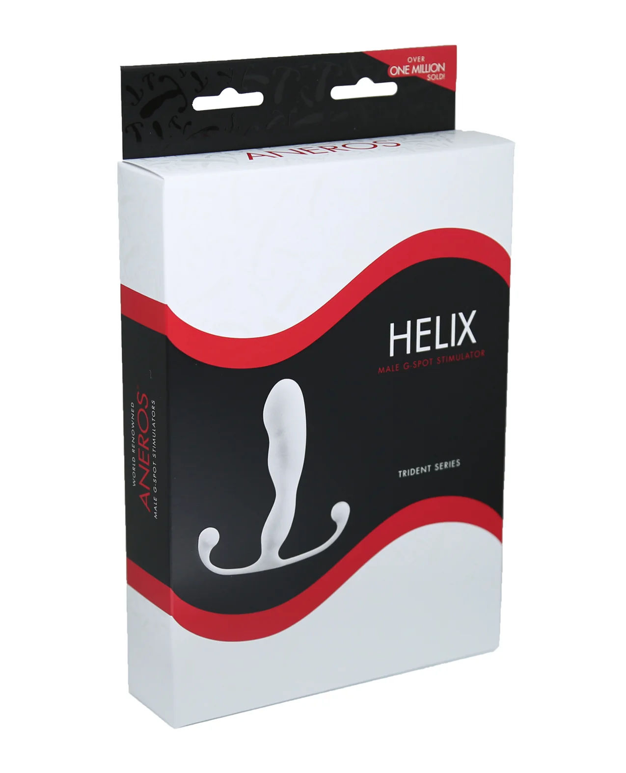 Aneros Helix Trident Series Prostate Stimulator - White - Image 2
