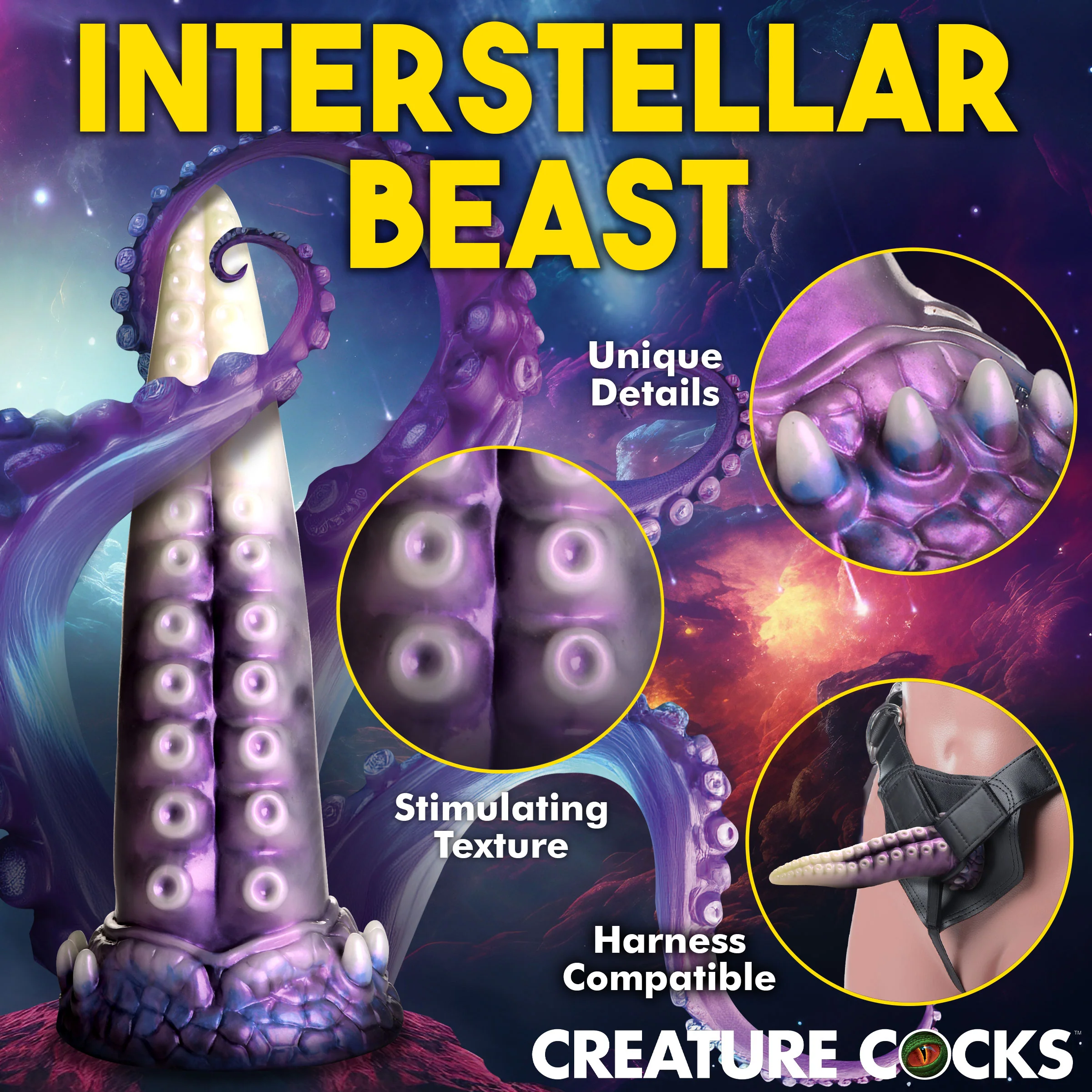 Astropus Tentacle Silicone Dildo - Image 4