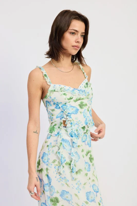 ASYMMETRICAL RUFFLED BUSTIER - Image 4