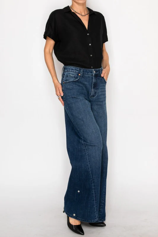 AT2108WDD - High Rise A-Wide Jeans - Image 3