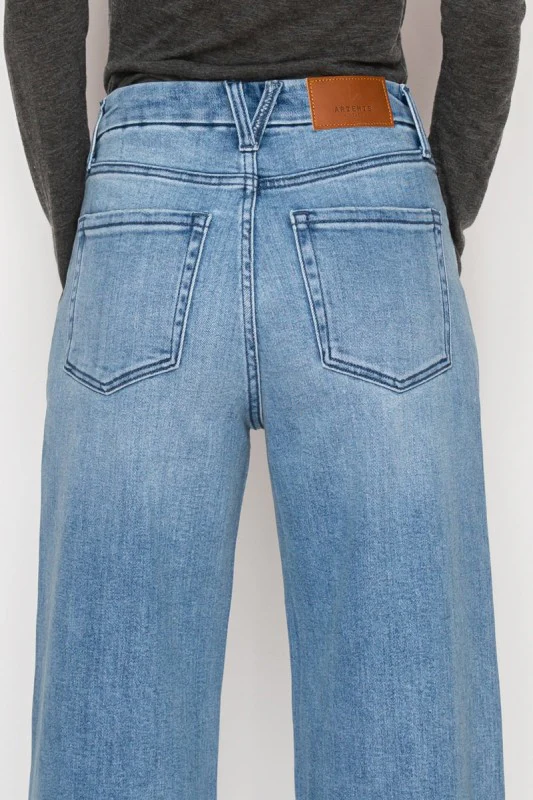 AT2109WDM - TUMMY CONTROL HIGH RISE A-WIDE JEANS - Image 10