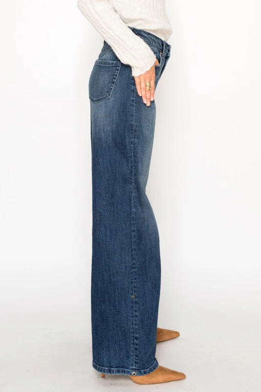 AT2110WDD TUMMY CONTROL HIGH RISE A-WIDE JEANS - Image 7