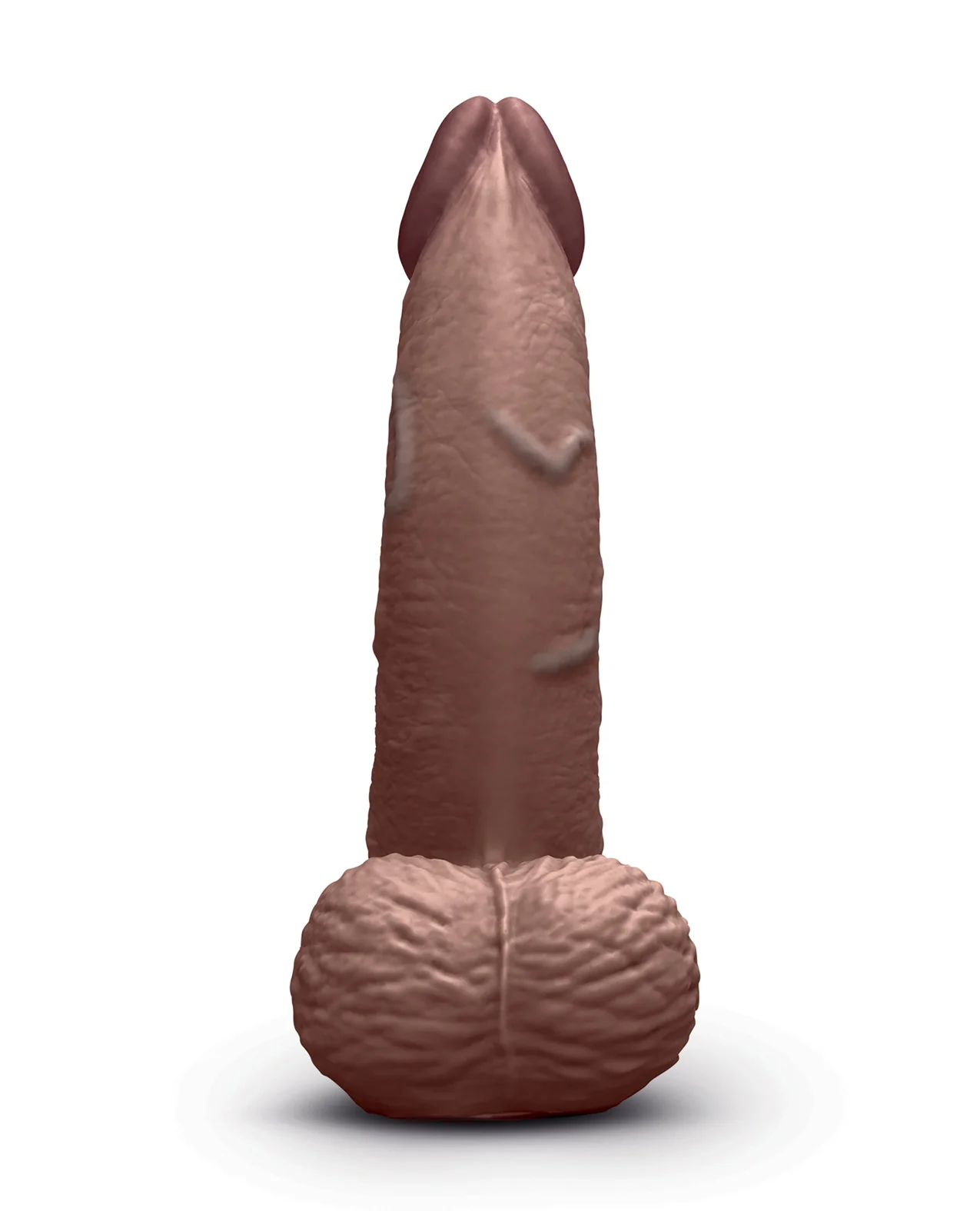 b-Vibe Slipskin 6.5" Curvy - Brown - Image 3