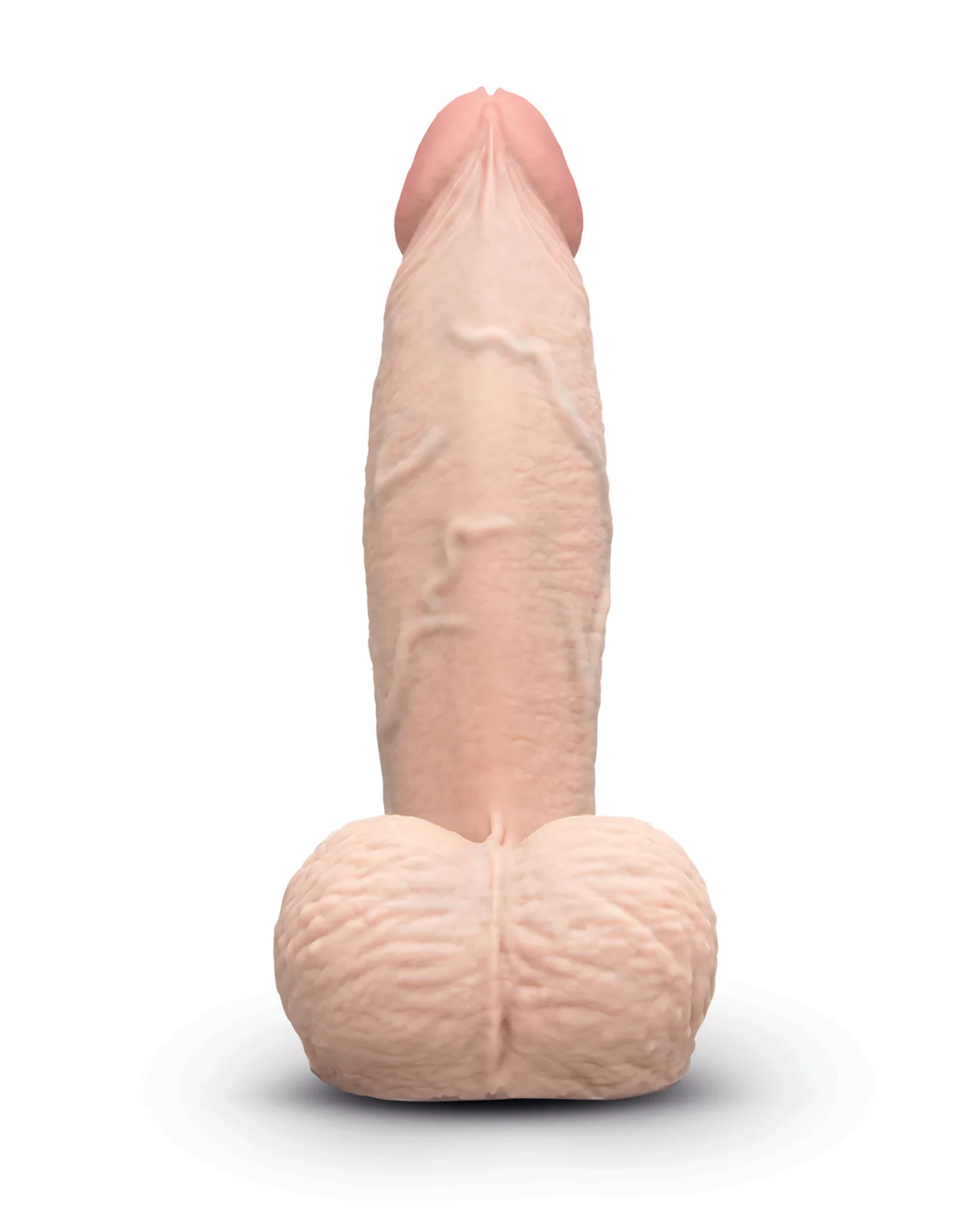 b-Vibe Slipskin 6" Girthy - Cream - Image 3