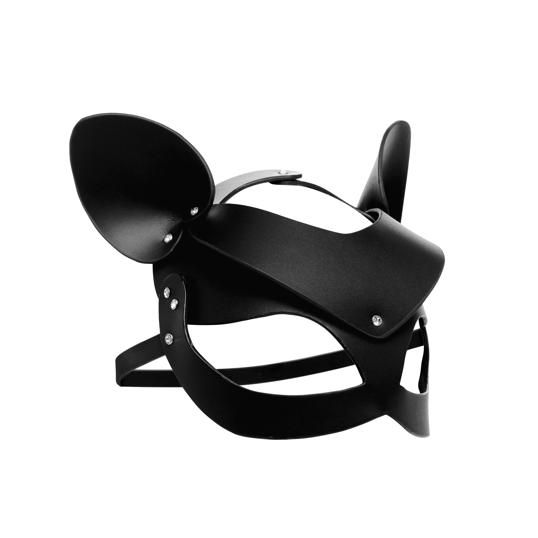Bad Kitten Leather Cat Mask - Image 4