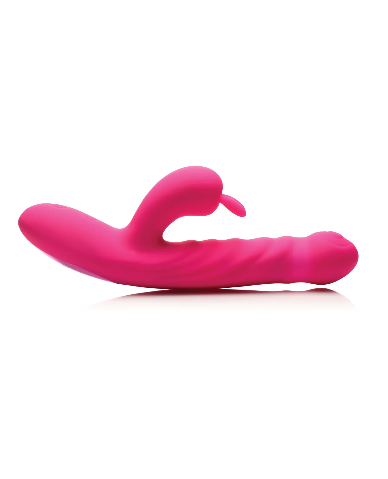 Bang! 10X Thrusting & Vibrating Rabbit - Pink - Image 3