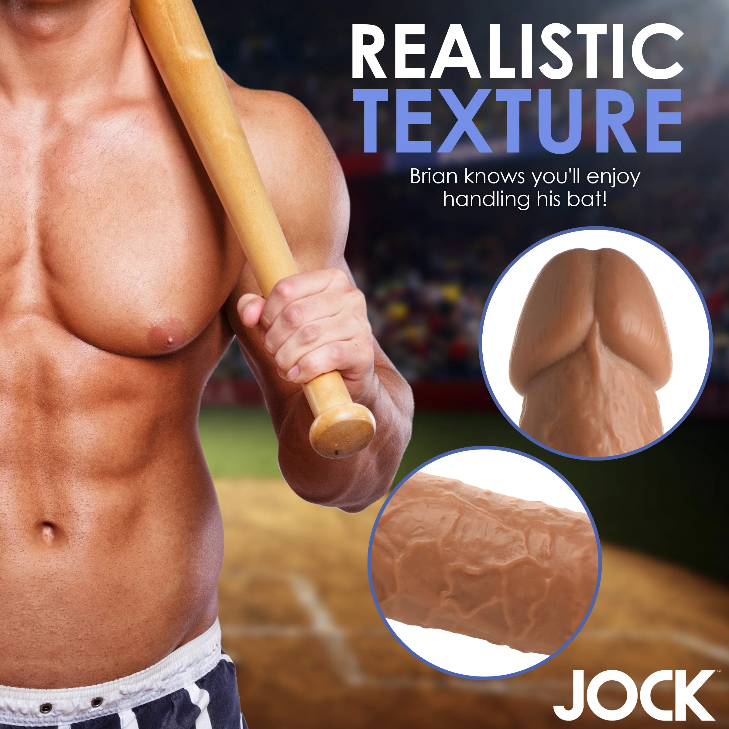 Baseball Brian 7 Inch Dildo - Image 8