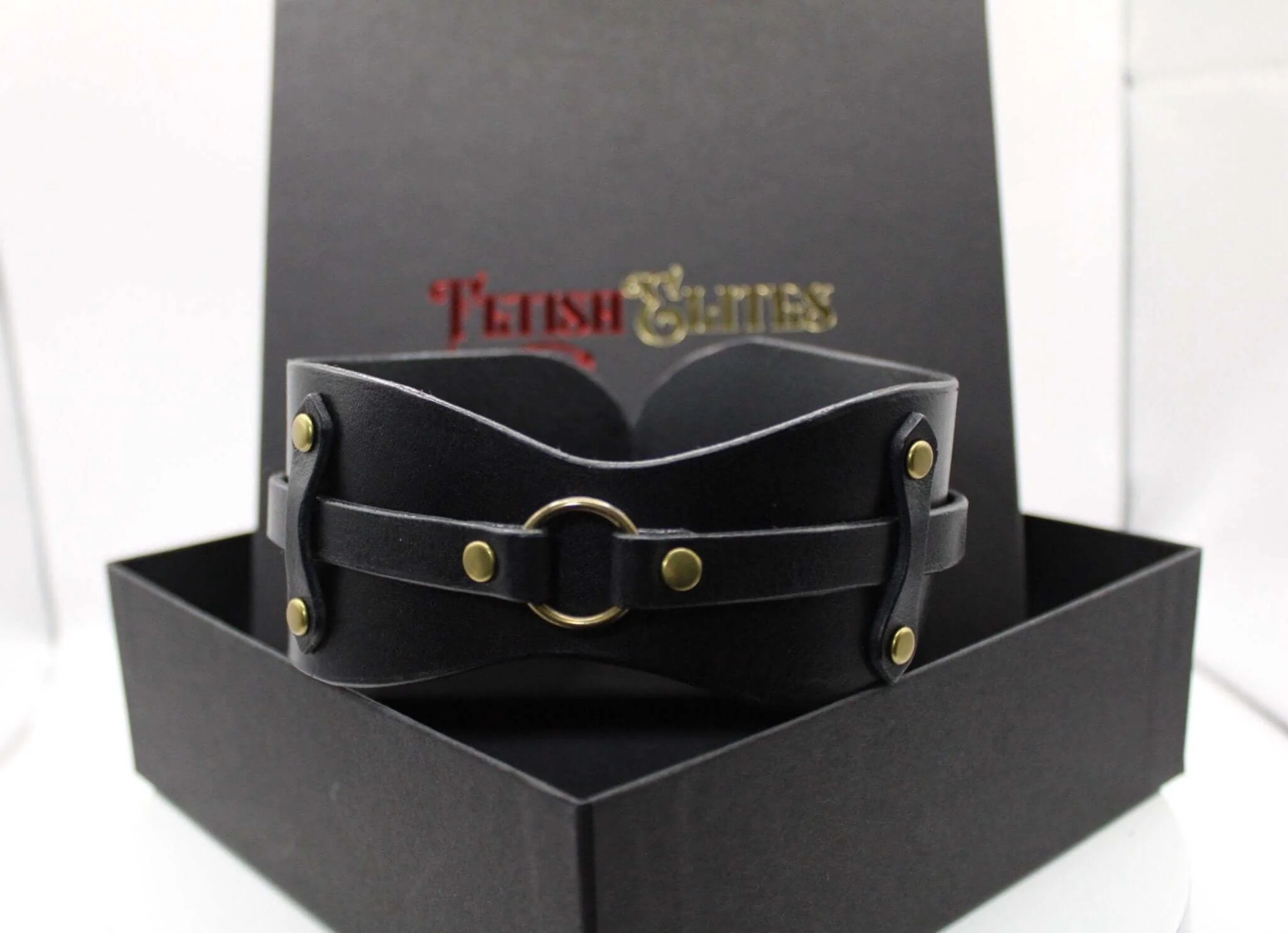 BDSM Collar Edgy O-Ring Collar Choker for Kinky Fashion - Image 3