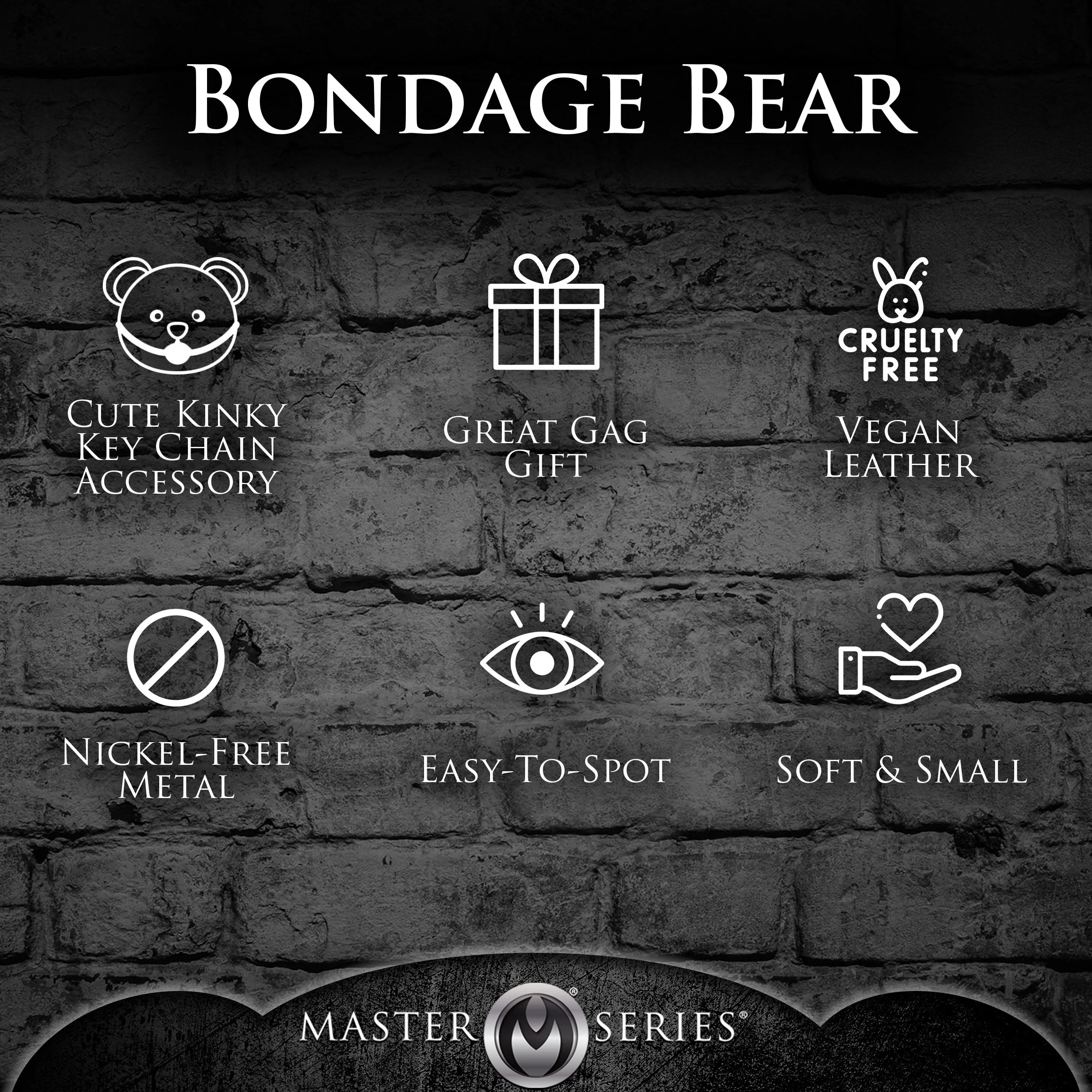 Bdsm Teddy Bear Keychain - Image 3