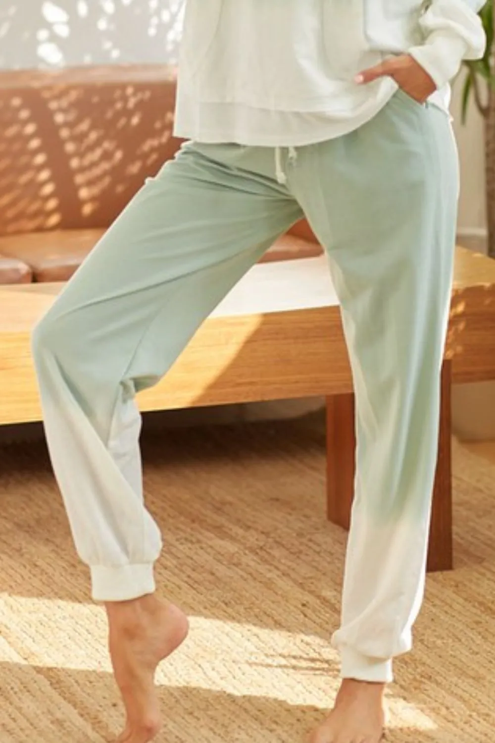 BiBi Deep Dye Knit Pants - Image 2